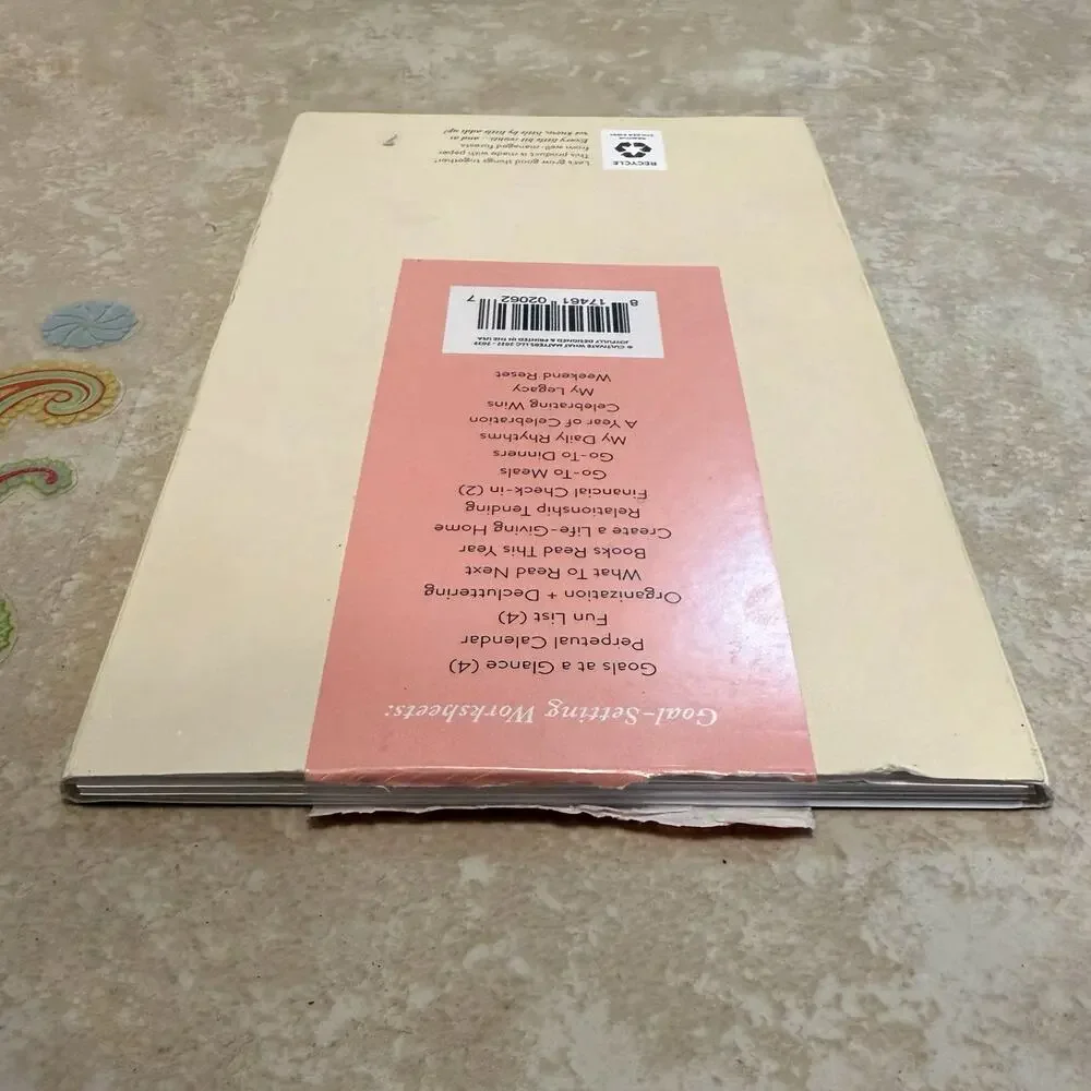 NEW Cultivate What Matters Wildcard Journal Planner Pages Goal-Setting Stickers